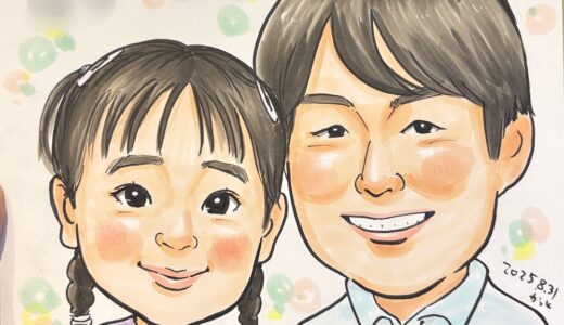 似顔絵出張レポート（レクサス宝塚様）